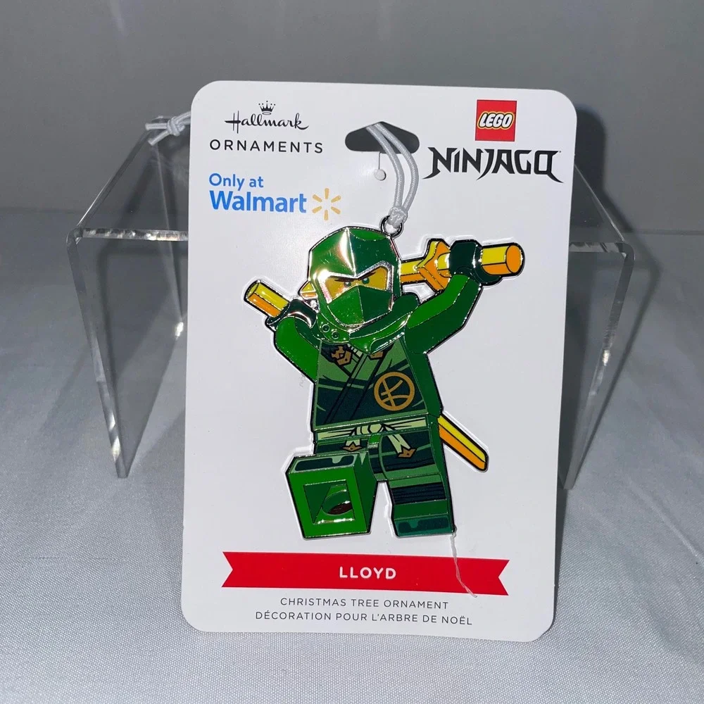 Hallmark LEGO Ninjago Lloyd Christmas Ornament Walmart Exclusive Green Ninja New
